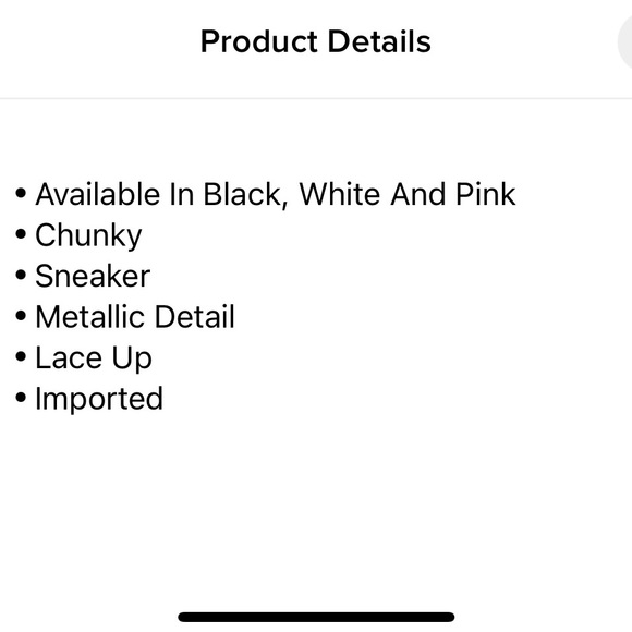 ❗️SOLD❗️NIB, CHUNKY HOLOGRAPHIC SNEAKERS - Picture 6 of 11